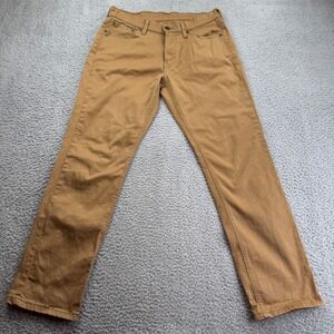 Levi Strauss 541 Athletic Fit Stretch Jeans Mens 30x32(30x30) Tan Brown Casual